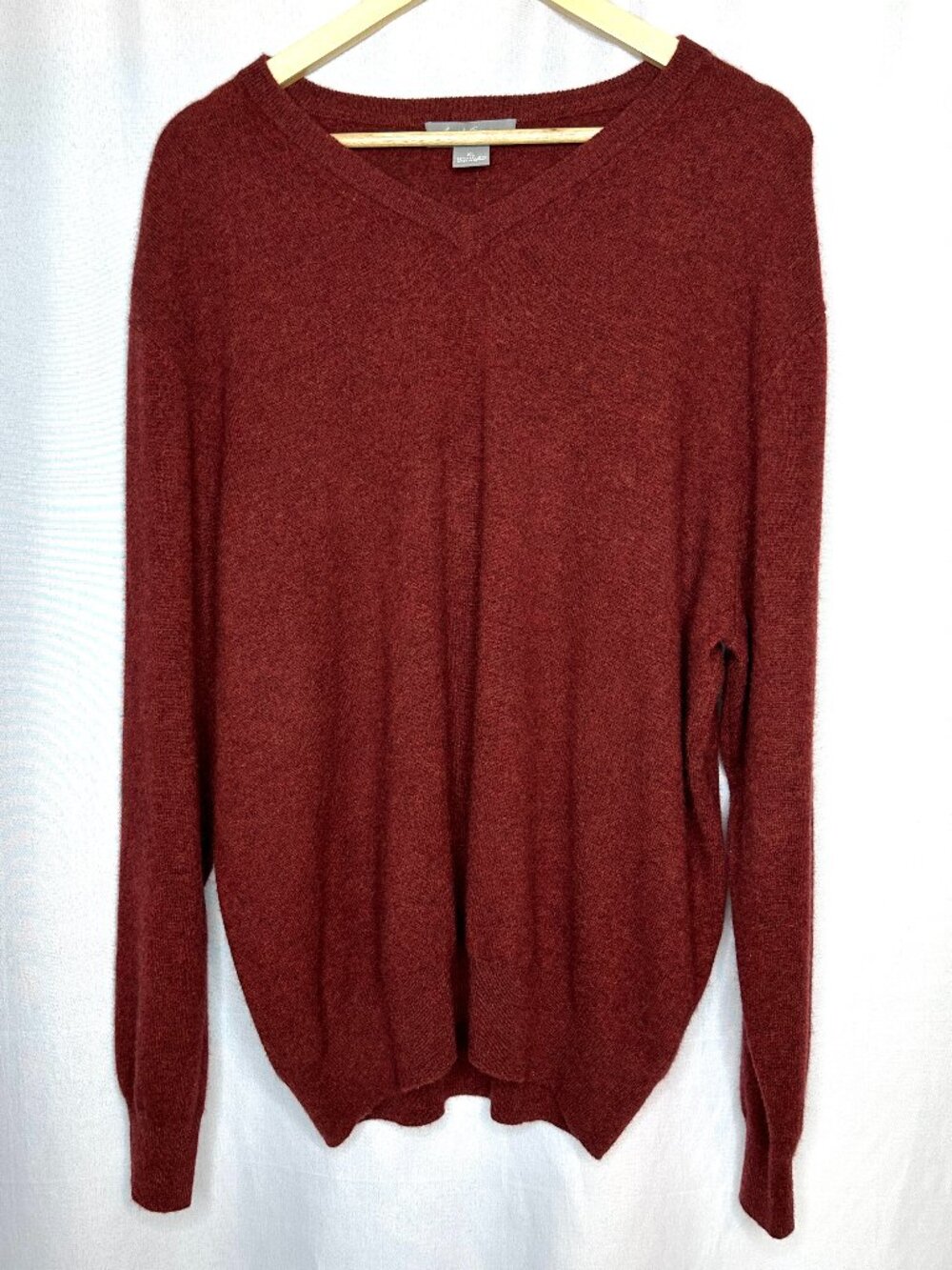 Daniel Cremieaux Signature Collection 100% Cashmere Sweater XL Elevated Timeless